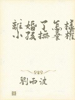 离婚了怎样争夺小孩抚养权