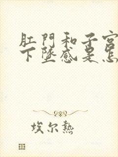 肛门和子宫都有下坠感是怎么回事