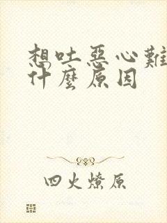 想吐恶心难受是什么原因封面