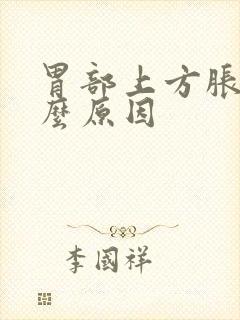 胃部上方胀痛什么原因