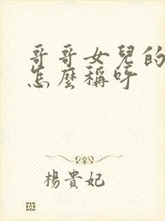 哥哥女儿的儿子怎么称呼封面