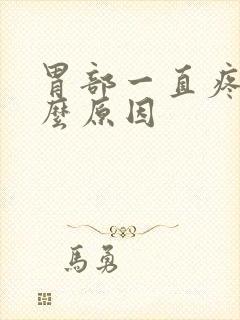 胃部一直疼痛什么原因封面