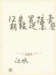 12岁男孩青春期叛逆怎么办