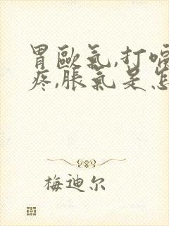 胃欧气,打嗝,疼,胀气是怎么回事