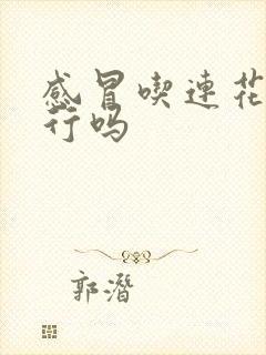 感冒吃连花清瘟行吗封面