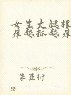 女生大腿根部痒痒越抓越痒有小红疙瘩