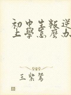 初中生叛逆不想上学怎么办