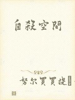 自杀空间封面
