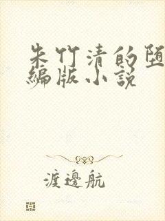 朱竹清的堕落改编版小说