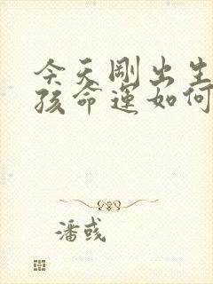 今天刚出生的女孩命运如何