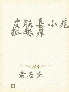 皮肤长小疙瘩越抓越痒