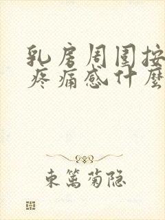 乳房周围按压有疼痛感什么原因