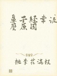 鼻子经常流血什么原因封面