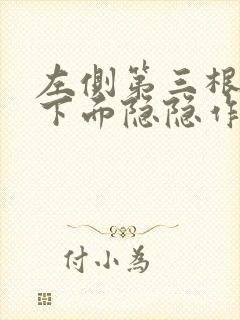 左侧第三根肋骨下面隐隐作痛封面