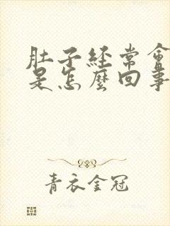 肚子经常会胀气是怎么回事封面