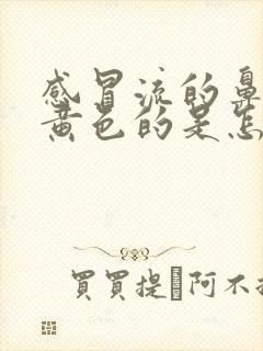 感冒流的鼻涕是黄色的是怎么回事封面