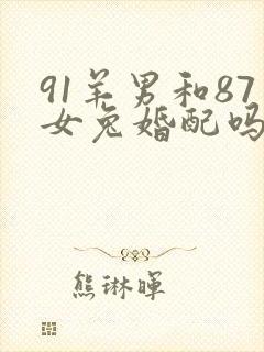 91羊男和87女兔婚配吗
