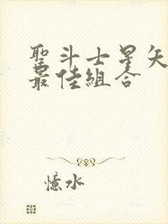 圣斗士星矢重生最佳组合