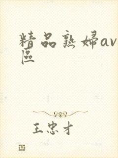 精品熟妇av一区