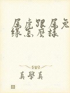 属虎跟属兔的姻缘怎么样