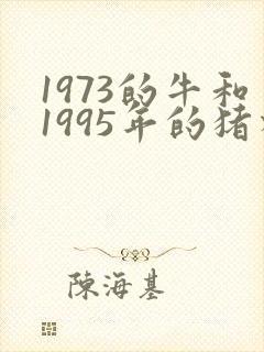 1973的牛和1995年的猪相配吗