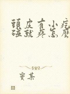 头皮有小疙瘩一碰就疼怎么回事