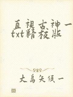 直视古神一整年txt精校版
