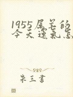 1955属羊的今天运气怎么样