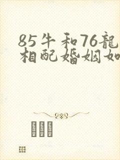 85牛和76龙相配婚姻如何