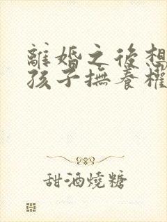 离婚之后想要回孩子抚养权怎么办