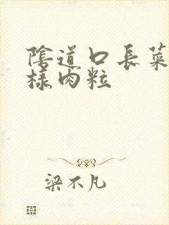 阴道口长菜花一样肉粒封面