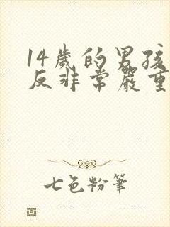 14岁的男孩逆反非常严重怎么办