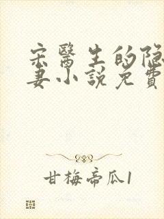 宋医生的隐婚新妻小说免费阅读