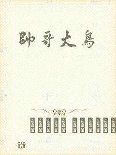 帅哥大鸟
