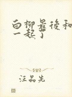 白柳最后和谁在一起了