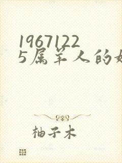 19671225属羊人的婚姻和命运怎样封面