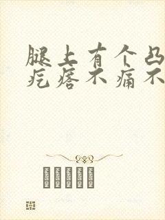 腿上有个凸起硬疙瘩不痛不痒