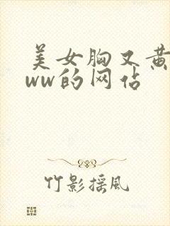 美女胸又黄又www的网站