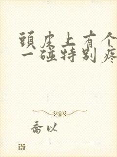 头皮上有个疙瘩一碰特别疼咋回事