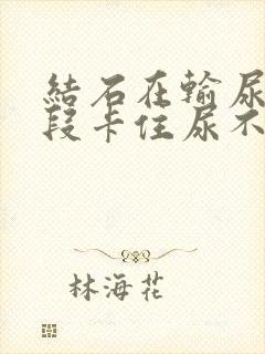 结石在输尿管下段卡住尿不出来怎么办