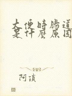 大便时肠道出血是什么原因