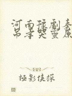 河南豫剧秦雪梅吊孝哭灵原唱