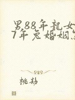 男88年龙女87年兔婚姻怎么样封面