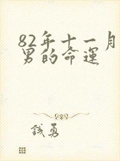 82年十一月狗男的命运