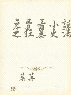 免费看小说重生之狂暴火法