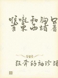 喉咙和胸口感觉有东西堵着是怎么回事封面