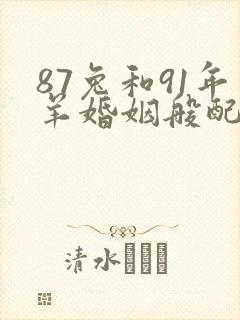 87兔和91年羊婚姻般配吗