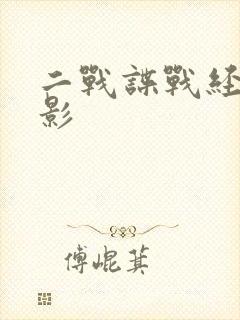 二战谍战经典电影封面