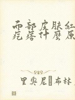 面部皮肤红痒起疙瘩什么原因