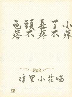 龟头长了小红疙瘩不疼不痒封面